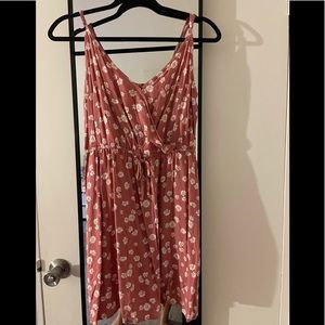 Hollister pink floral dress